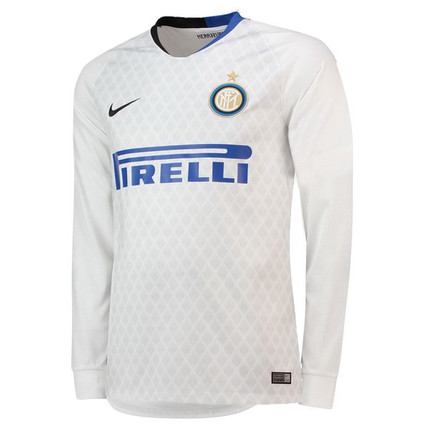 Camiseta Inter Milan 2ª ML 2018-2019 Blanco
